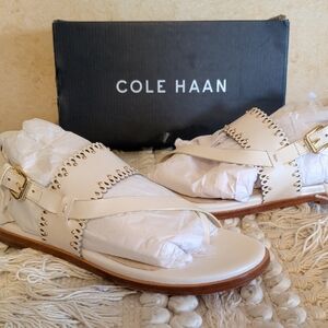 Cole Haan New Leather Studded Sandals 6M